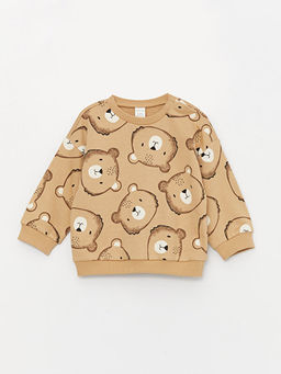 Bisiklet Yaka Erkek Bebek Sweatshirt ve E?ofman Alt 2li - Waikiki фото 2