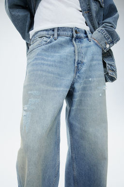Baggy Wide Low Jeans - H&m фото 4