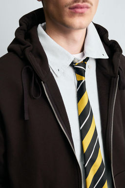 100% SILK STRIPED TIE - Zara фото 2