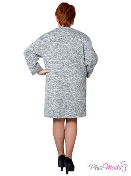 Пальто двубортное Модель №139 размеры 52-74 - Plusmoda фото 7