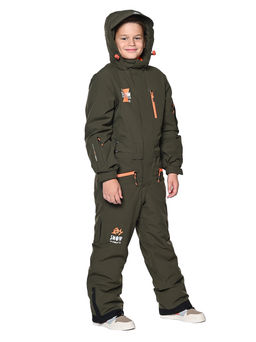 Комбинезон T-9070 Черный - Snow headquarter фото 11
