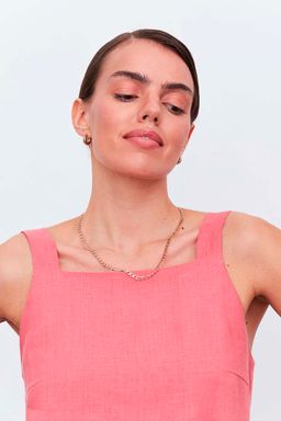 Сарафан длинный D010 1_ROSE/Розовый