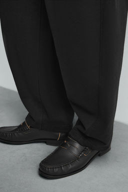 LIMITED EDITION LEATHER LOAFERS - Zara фото 3