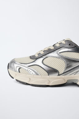 MESH SPORTS TRAINERS - Zara фото 12
