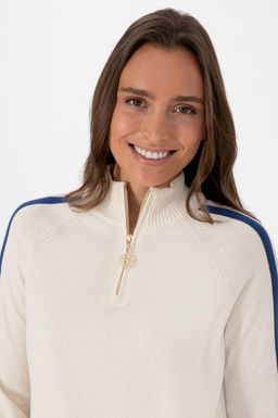 Kad_n Krem V Yaka Fermuarl_ Kazak - U.s. polo assn фото 2