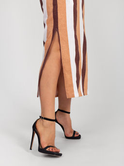 Платье женское кулирка КЕЛЛИ КАПУЧИНО - Domtrik фото 4