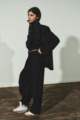 BALLOON TROUSERS WITH PLEATS - Zara фото 10
