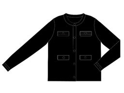 Жакет женский 12521-53033 black