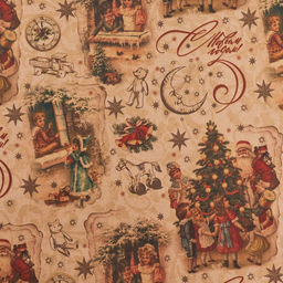 Цена за 10 шт. Бумага упаковочная крафт бурый Ретро, 50 х 70 см - UPAK LAND фото 3