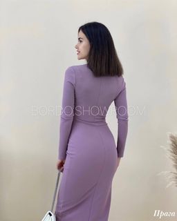 Платье Прага (пыльная роза) - Nadi bordo фото 4