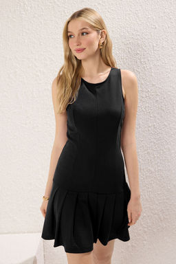 TRENDYOLMILLA Bordo Pili Detayl? Mini Orme Elbise TWOSS25EL00252  фото 10