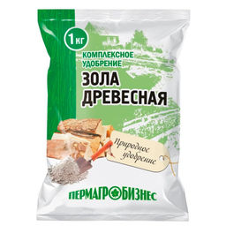 Зола древесная 1кг (3л)