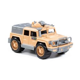 Автомобиль-джип военный Защитник-Сафари №1 с 1-м пулемётом (в коробке) - Полесье фото 5