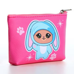 Цена за 4 шт. Кошелёк детский для девочки «Милые зверята», МИКС