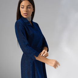 Платье свободного силуэта Модная реализация (с поясом) - Charutti фото 3