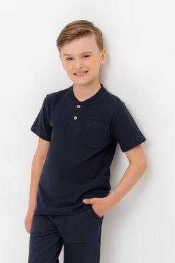 Crockid _ КР 302584/индиго к504 фуфайка для мал