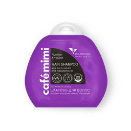 КАФЕ КРАСОТЫ le Cafe Mimi SUPER FOOD Шампунь-кондиц.2в1 д/волос Угольный 370мл