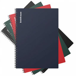 Цена за 60 шт. Тетрадь общая с пластиковой обложкой на спирали ErichKrause Classic, ассорти, А5, 60 листов, клетка  фото 38