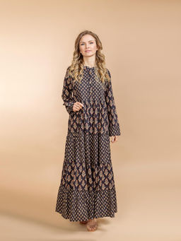 Платье (хлопок) №25-584-1 - Ганг фото 4