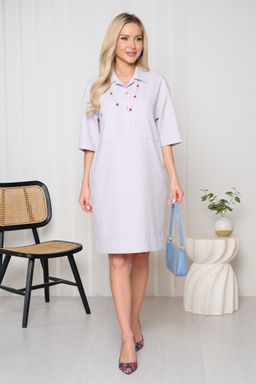 Платье Bellovera 17П6226 серый