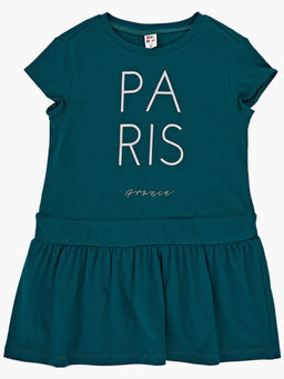 Платье с принтом UD 6406 т.зеленый - Mini maxi фото 4