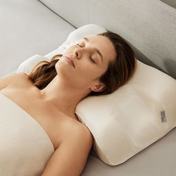 Подушка ортопедическая Beauty Sleep Classic в наволочке из тенселя  фото 2