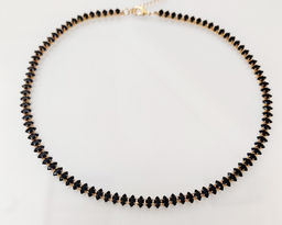 Колье с цирконами