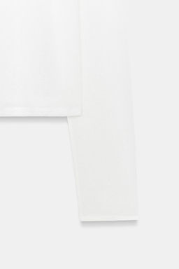 JERSEY R?STICO CALADO / Blanco - Zara фото 6