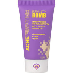 Тональный крем Beauty Bomb Acne Fighter тон 02 25 мл