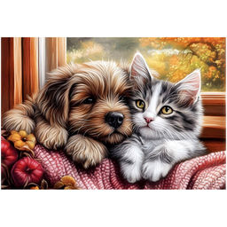 Puzzle ТРИ СОВЫ 160 элементов "Четвероногие друзья" (ПК160_64404)