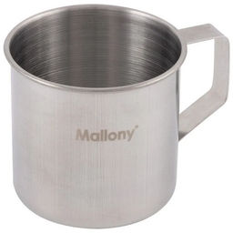 Кружка из нержавеющей стали FONTE, матовая, размер 7*7 см, 250 мл, Mallony арт.003062  фото 2