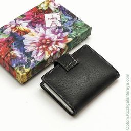 Женская кожаная визитница Sergio Valentini СВ 6006-010  фото 8