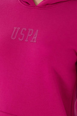 Женский базовый свитшот цвета фуксии Неожиданная скидка в корзине - U.s. polo assn фото 7