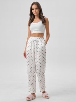 Брюки из муслина с принтом - Stilla фото 4