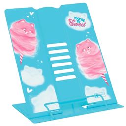 Подставка для книг и учебников арт.59887/ 20 КОТОВАТЫ (21х26х16.5 см, окрашенный чёрный металл, коли