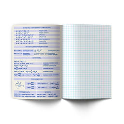 Светоч Т139 Тетрадь со справочным материалом Безупречный стиль, A5 48 л. на скобе 60 г/кв.м , белизна 90 % 10 шт. , клетка 01284 Безупречный стиль Алгебра  фото 4