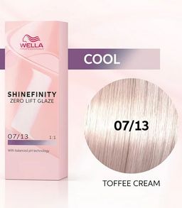 Гель-крем для стойкого тонирования Shinefinity 07/13 тоффи-крем, Wella
