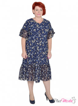 Платье Модель №1271 размеры 44-84 - Plusmoda фото 5