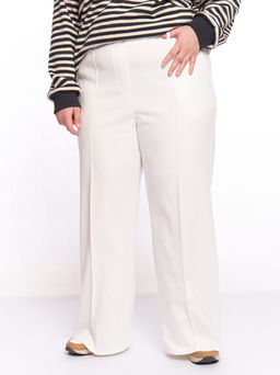 Брюки со стрелками BB23206WHT04