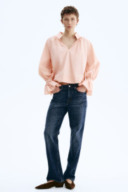 Blusa en popelina de algod?n - H&m фото 4