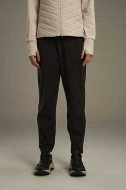 Брюки трикотажные утепленные Черный ANTA RUNNING Knit Track Pants