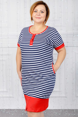 Арт. 9010 Туника женская 50-60 (6 шт) Цвет:ассорти - Калинка фото 3