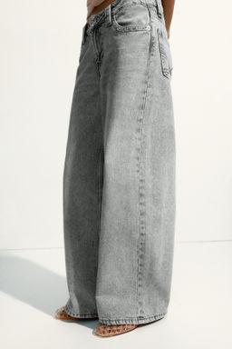 Baggy Wide Low Waist Jeans - H&m фото 5