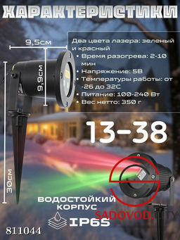 Лазерный проектор для праздничного фона