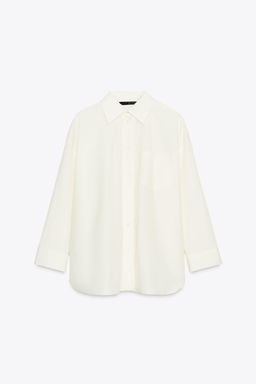POPLIN SHIRT - Zara фото 7