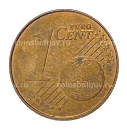 1 евроцент 2018 года Испания