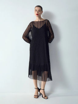 Платье а-силуэта PL1508/lace - Emka фото 6