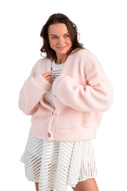 Кардиган КОРОТКИЙ ТЕДДИ