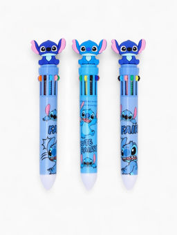 Ручка многоцветная 10 цветов Стич