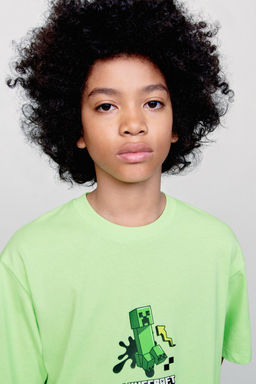 MINECRAFT MOJANG AB BASKILI T-SHIRT - Zara фото 4